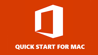 Office 365 - 02. Quick Start for Mac Image